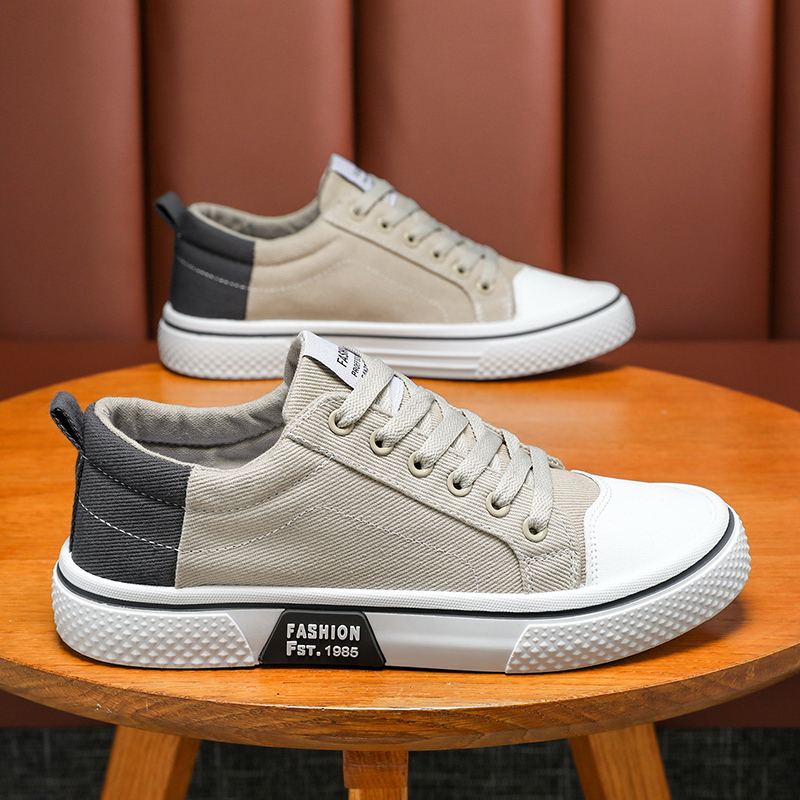 Mens Fashion Modern - メンズ クラシック キャンバススニーカー、軽量、通気性、耐久性、日常ウォーキング用カジュアルシューズ