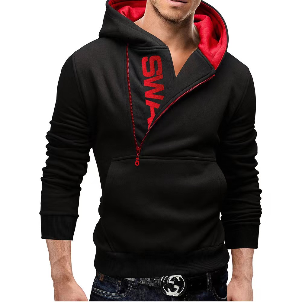 メンズカシミヤセーター,カジュアル,スリム,レタープリント, - Men'S Fashion Zip Sweater のレビューと価格