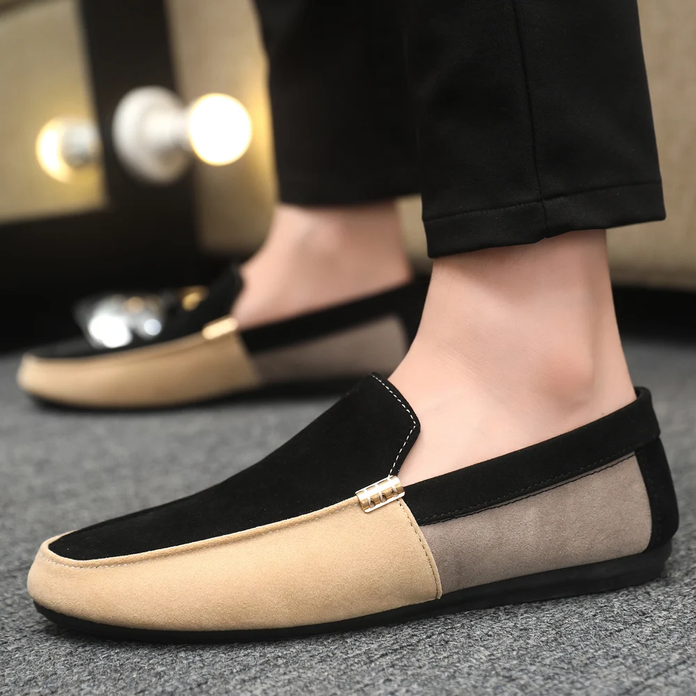 男性ローファー男性カジュアルシューズ通気性ローファースニーカ - Men'S Fashion Videos のレビューと価格