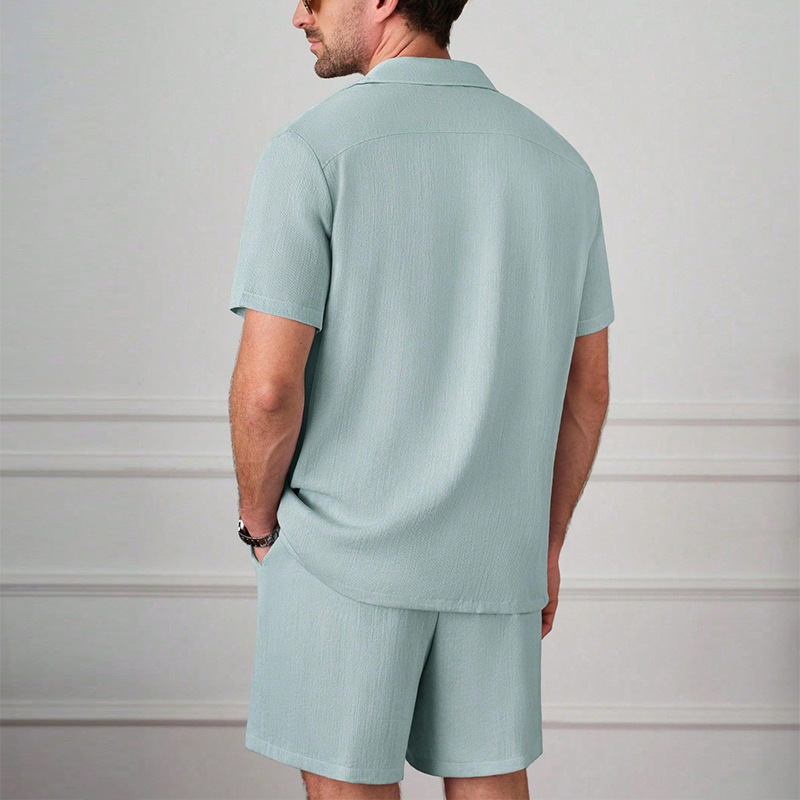2026年夏 メンズカジュアルスポーツ 無地スーツ 半袖シャ - Mens Fashion Suits のレビューと価格