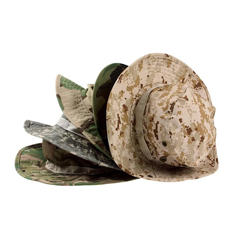 メンズ用 カモフラージュ柄 タクティカルキャップ ブーニーハ - Mens Fashion Bucket Hat のレビューと価格