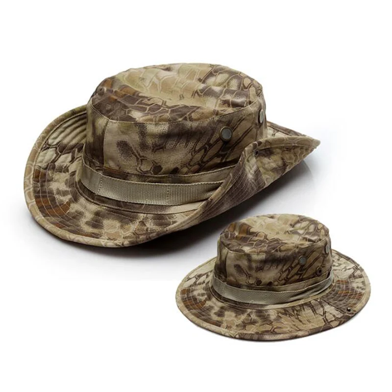 メンズ用 カモフラージュ柄 タクティカルキャップ ブーニーハ - Mens Fashion Bucket Hat のレビューと価格