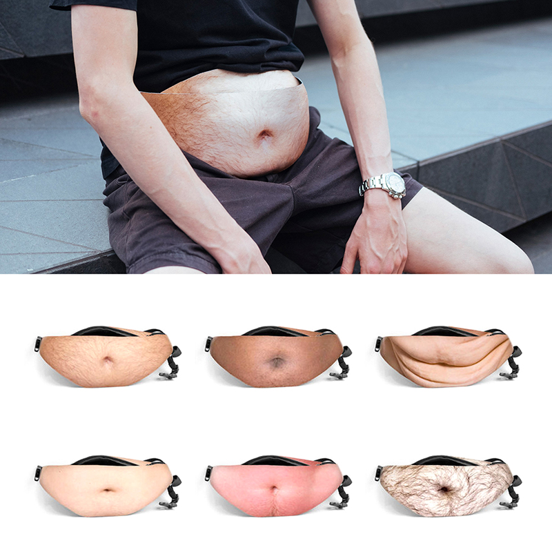 【K】新作おもしろお父さん体型マネーベルトバッグ メンズトラ - Belt Mens Fashion のレビューと価格