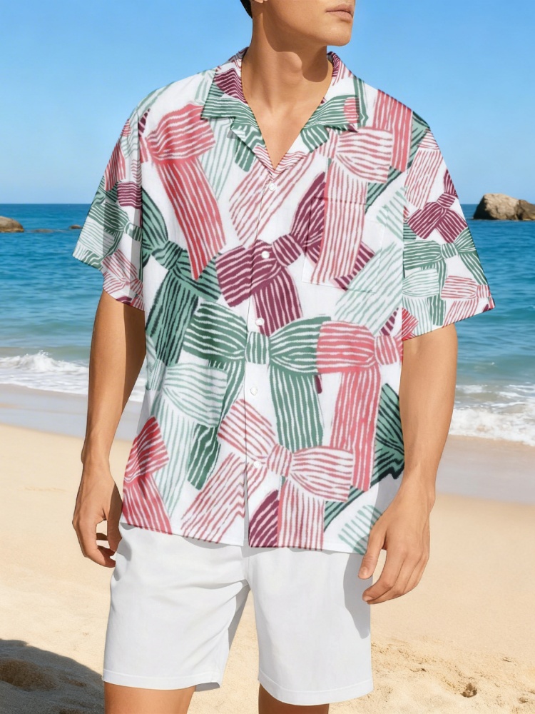 メンズ ハワイアン 2点セット ファッション ボウプリント  - Mens Fashion Suits のレビューと価格