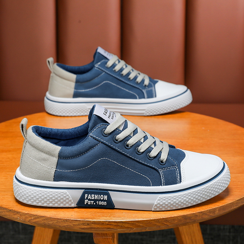 メンズ クラシック キャンバススニーカー、軽量、通気性、耐久 - Mens Fashion Modern のレビューと価格