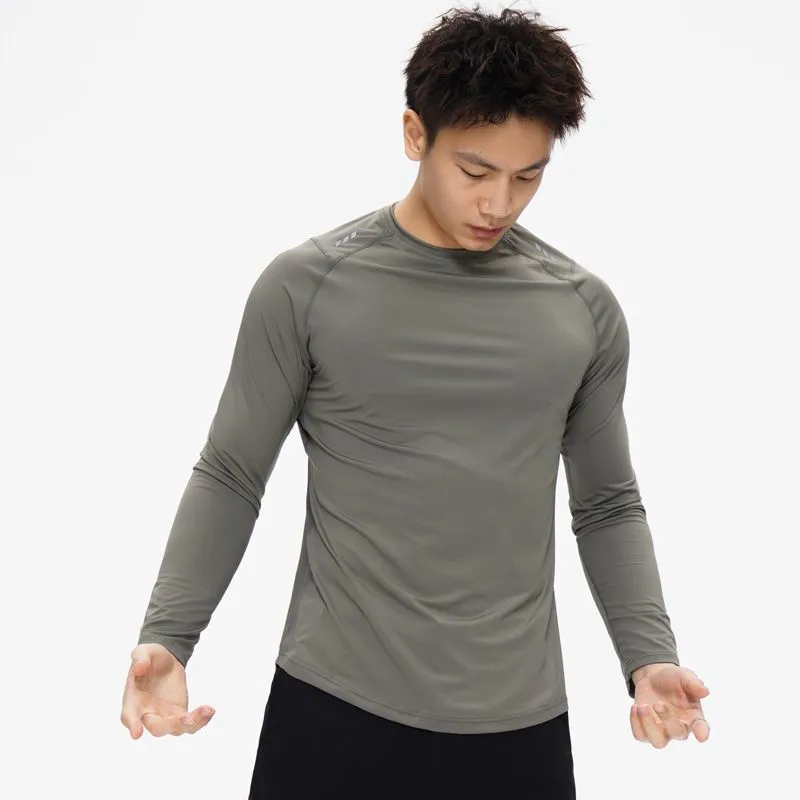 メンズ速乾コンプレッション長袖シャツ アウトドアジムワークア - Compression Shirt Workout のレビューと価格