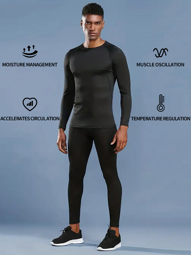 コンプレッションシャツ メンズ ラッシュガード 速乾 ジム  - Compression Shirt Workout のレビューと価格