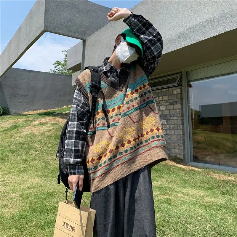 メンズニットベスト,韓国ファッション,ノースリーブ,人気の服 - Men'S Fashion Reviews のレビューと価格