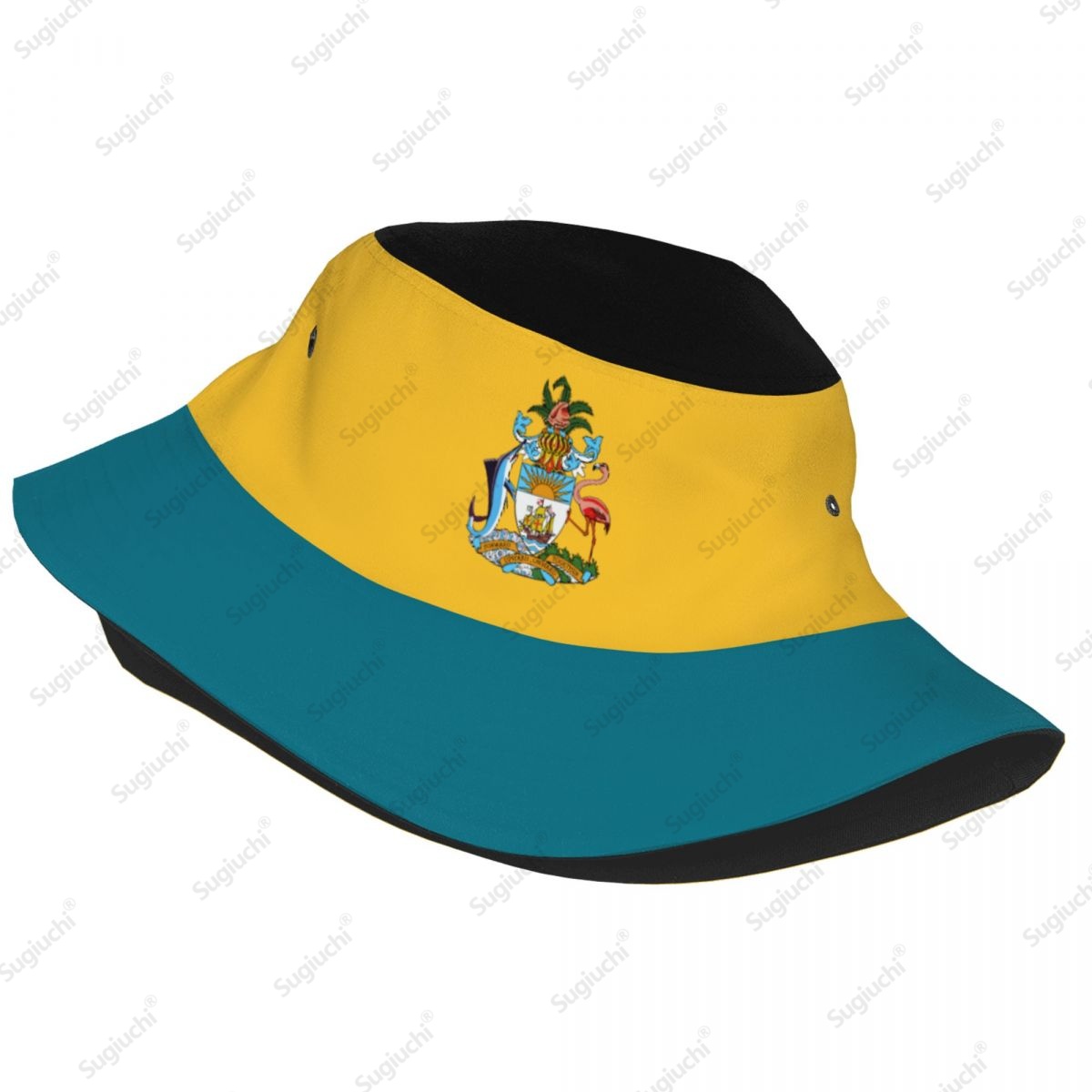 2025 バハマ 3D 旗男性女性バケツ帽子屋外太陽保護キャ - Mens Fashion Bucket Hat のレビューと価格