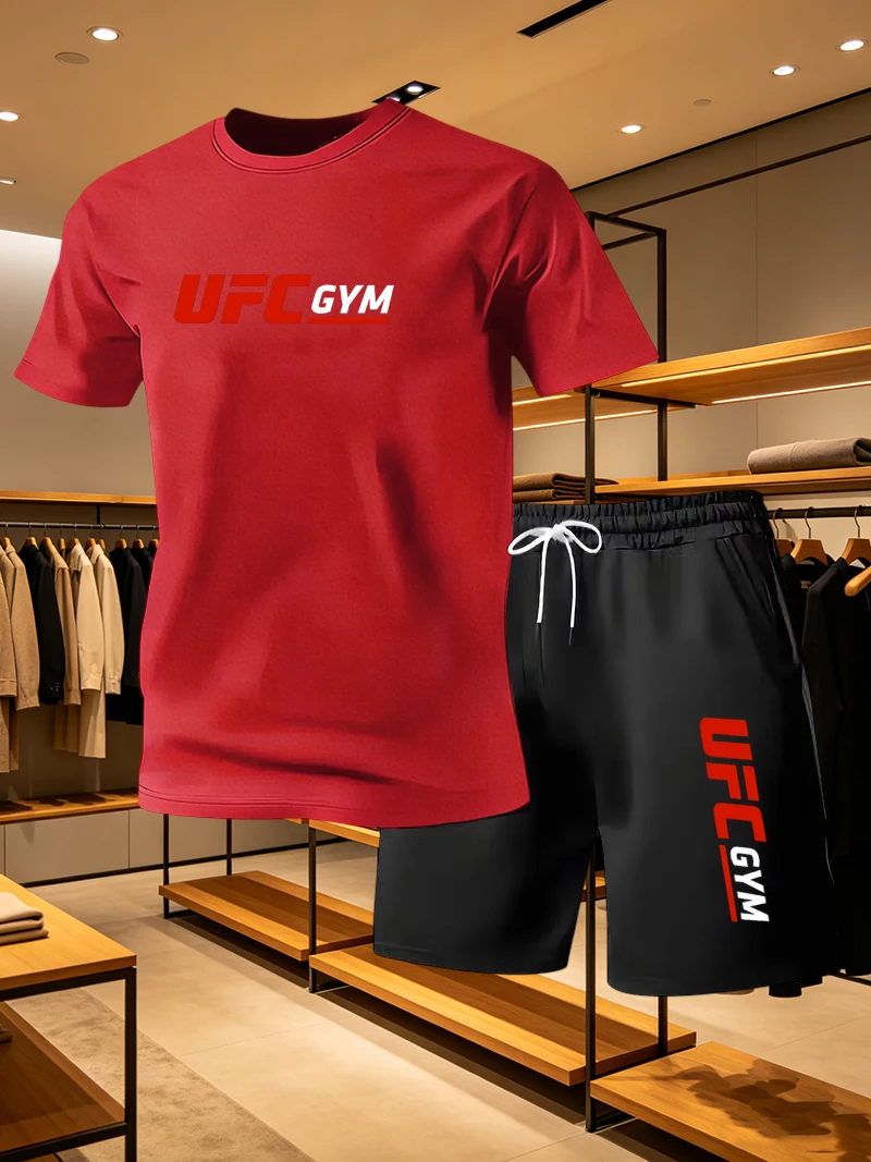 メンズファッション Tシャツ ショートパンツ UFC カジュ - Men'S Fashion Videos のレビューと価格