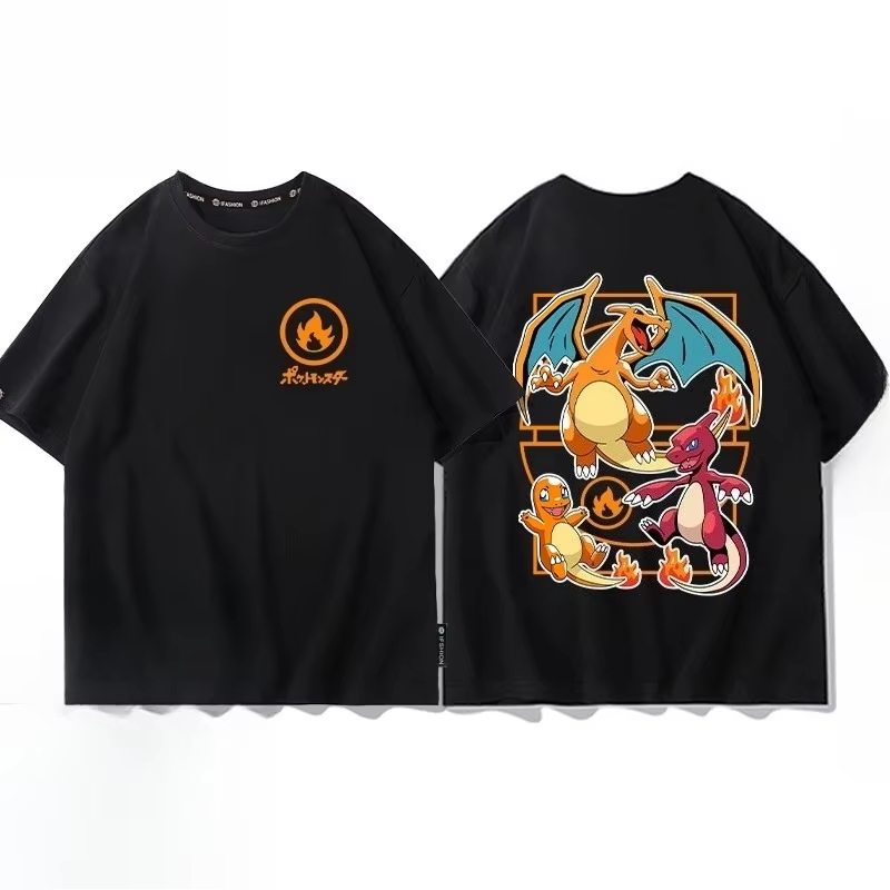 ポケモンピチュー進化プリントピュアコットン Tシャツ男性と女 - Men'S Fashion Evolution のレビューと価格