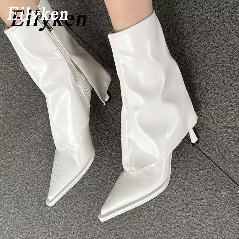 Eilyken 快適なソフトレザー女性アンクルブーツファッシ - Mens Fashion Modern のレビューと価格