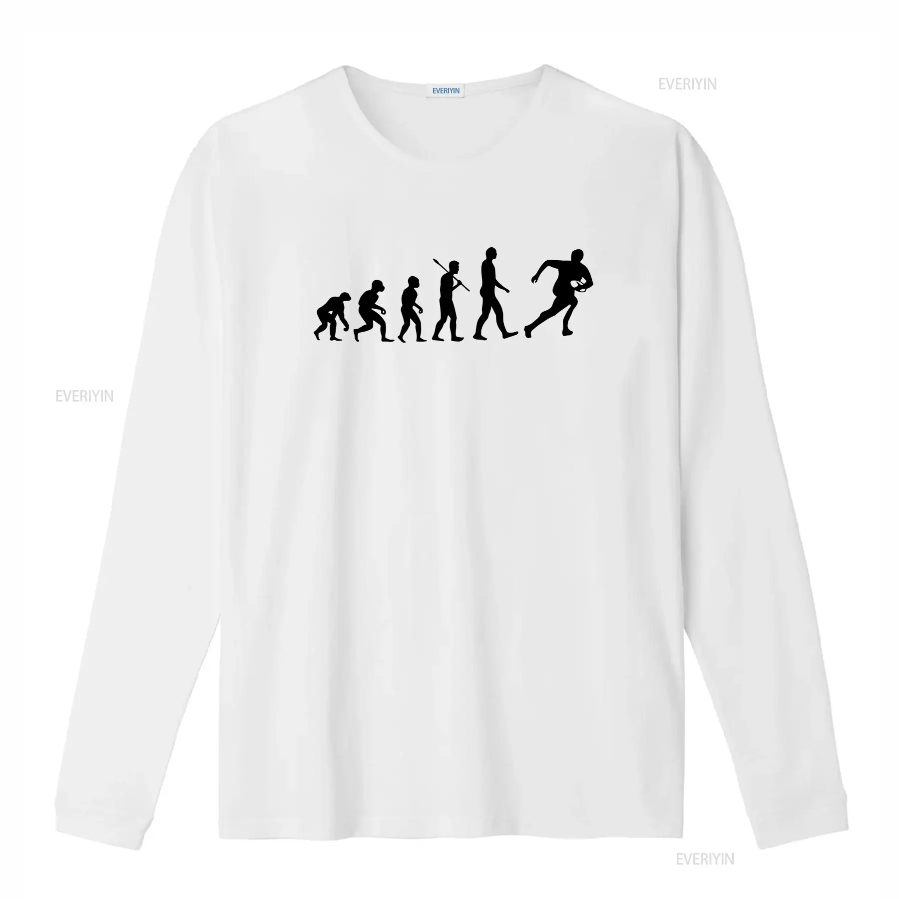 ラグビーの進化 大人用 Tシャツ メンズ レディース トップ - Men'S Fashion Evolution のレビューと価格