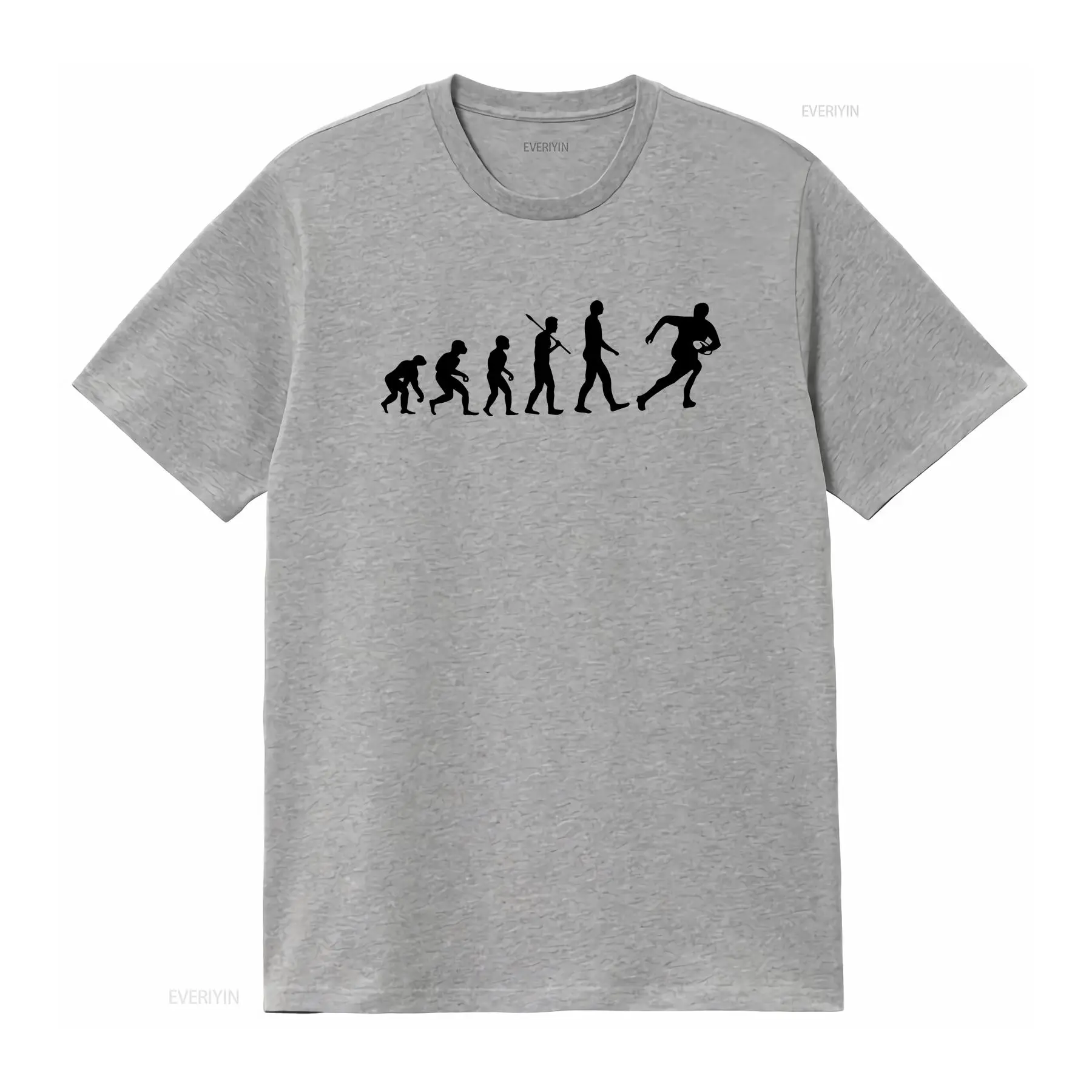 ラグビーの進化 大人用 Tシャツ メンズ レディース トップ - Men'S Fashion Evolution のレビューと価格