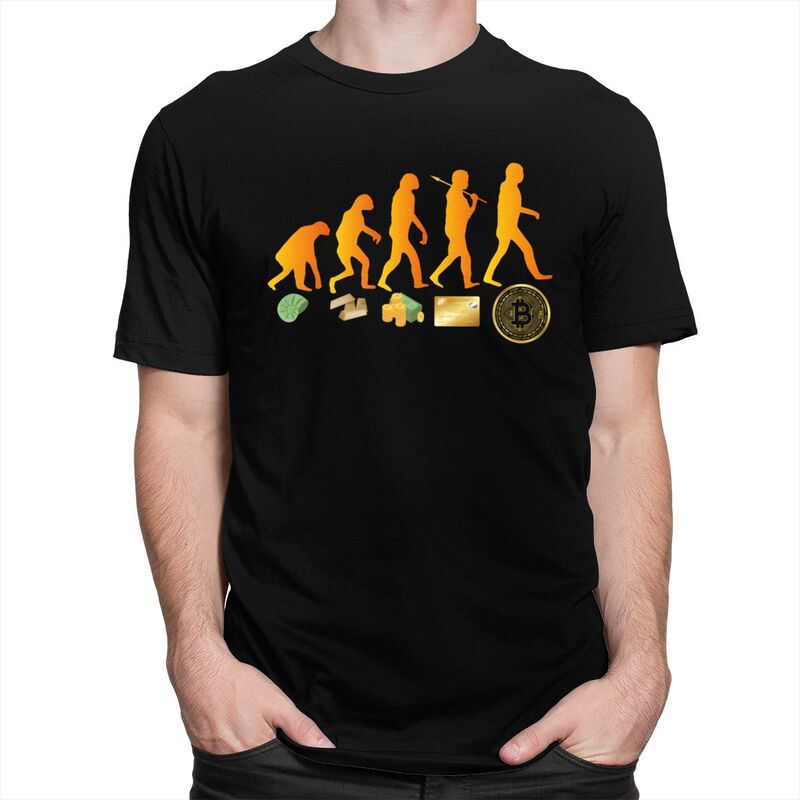 Evolution Of The Money Tシャツ男性用 - Men'S Fashion Evolution のレビューと価格