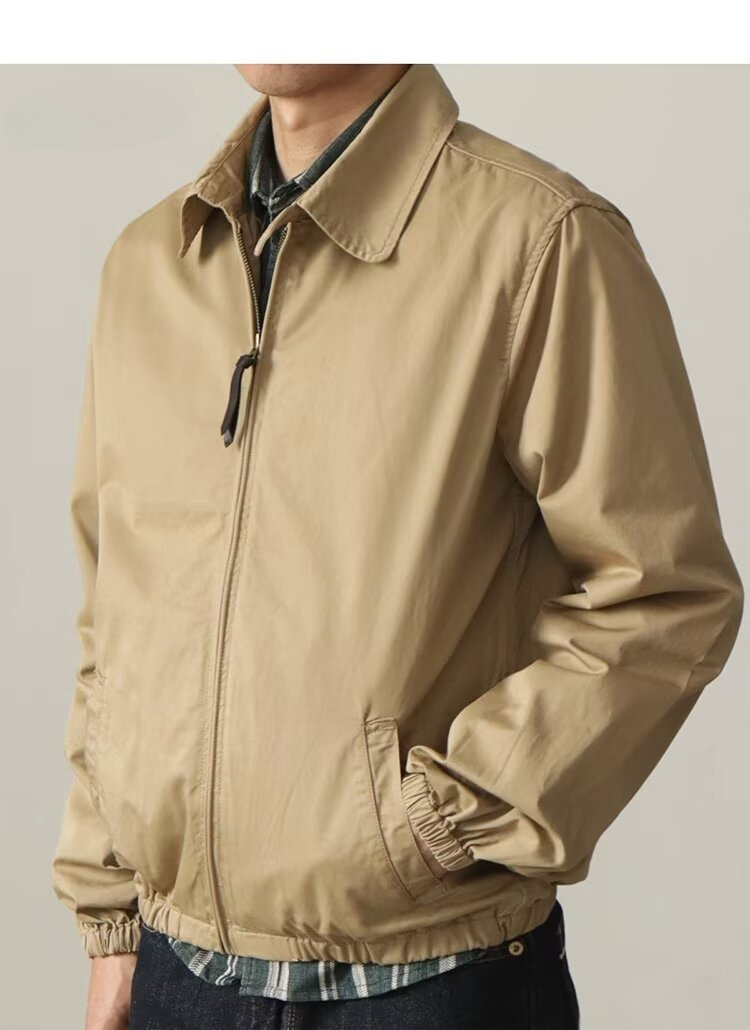 文学的気質トレンドメンズジャケット怠惰な多用途ファッションシ - Harrington Jacket のレビューと価格