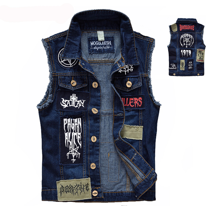 メンズクラシックヴィンテージスタイルデニムベスト,ノースリー - Men'S Fashion Vest With Jeans のレビューと価格