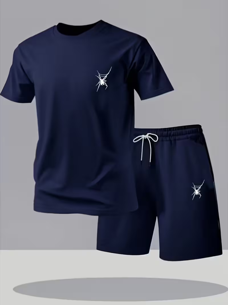 新しいストリートトレンディメンズ夏通気性スポーツウェア半袖シ - Men'S Fashion Videos のレビューと価格