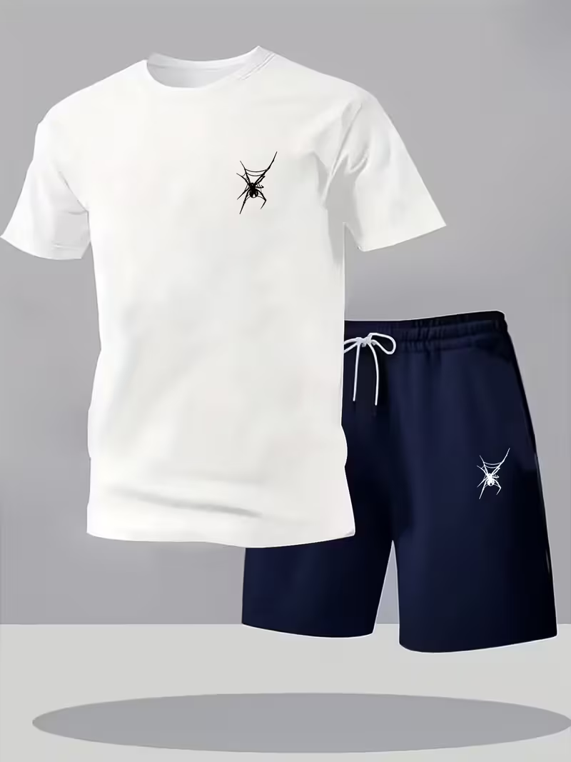 新しいストリートトレンディメンズ夏通気性スポーツウェア半袖シ - Men'S Fashion Videos のレビューと価格
