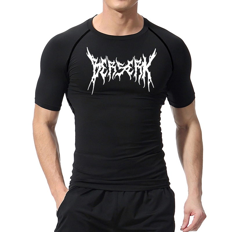 ジムワークアウトラッシュガード男性用アスレチッククイックドラ - Compression Shirt Workout のレビューと価格
