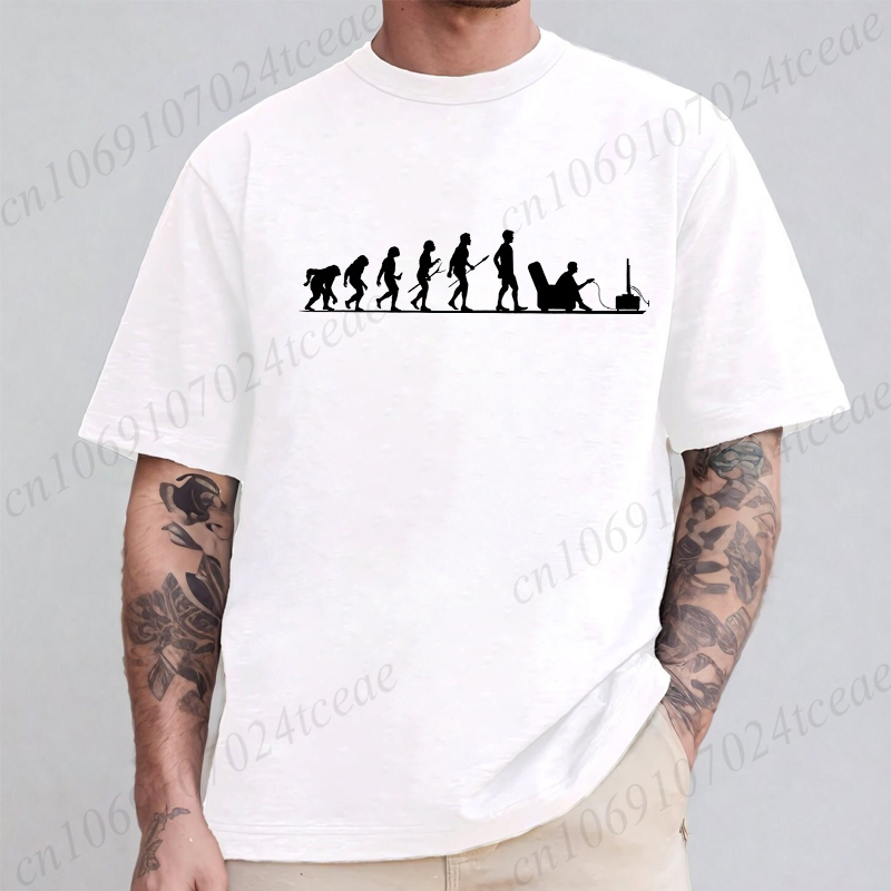夏のメンズ Tシャツ進化ゲーマー Tシャツおかしい男性ゲーム - Men'S Fashion Evolution のレビューと価格