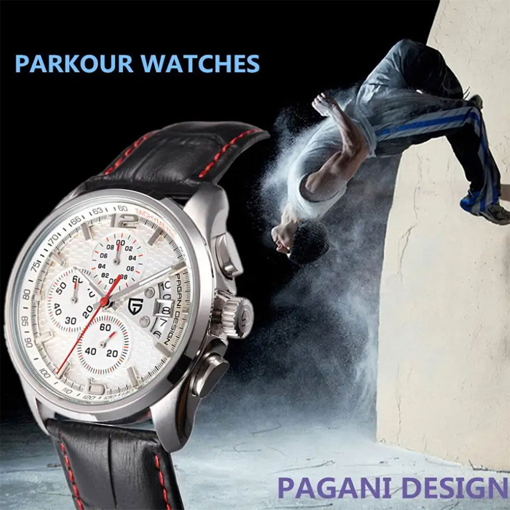 パガーニデザイン新 PD-3306 クロノグラフメンズ腕時計 - Mens Fashion Modern のレビューと価格