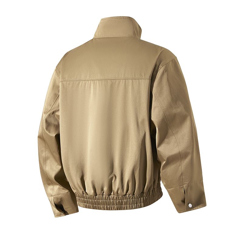 新しい秋冬メンズ多用途ワークウェアジャケット、高品質、快適、 - Harrington Jacket のレビューと価格