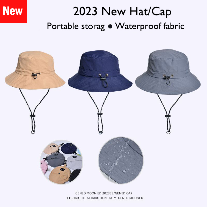 男性と女性のための防水パナマハット,釣りと登山のための日よけ - Mens Fashion Bucket Hat のレビューと価格