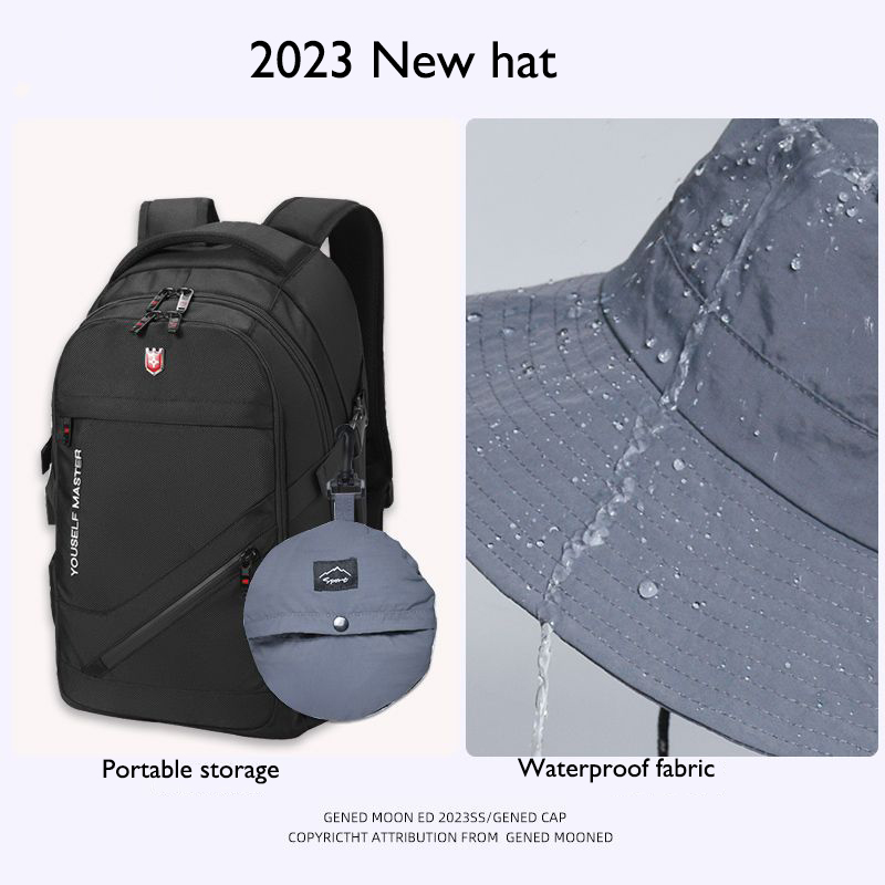 男性と女性のための防水パナマハット,釣りと登山のための日よけ - Mens Fashion Bucket Hat のレビューと価格