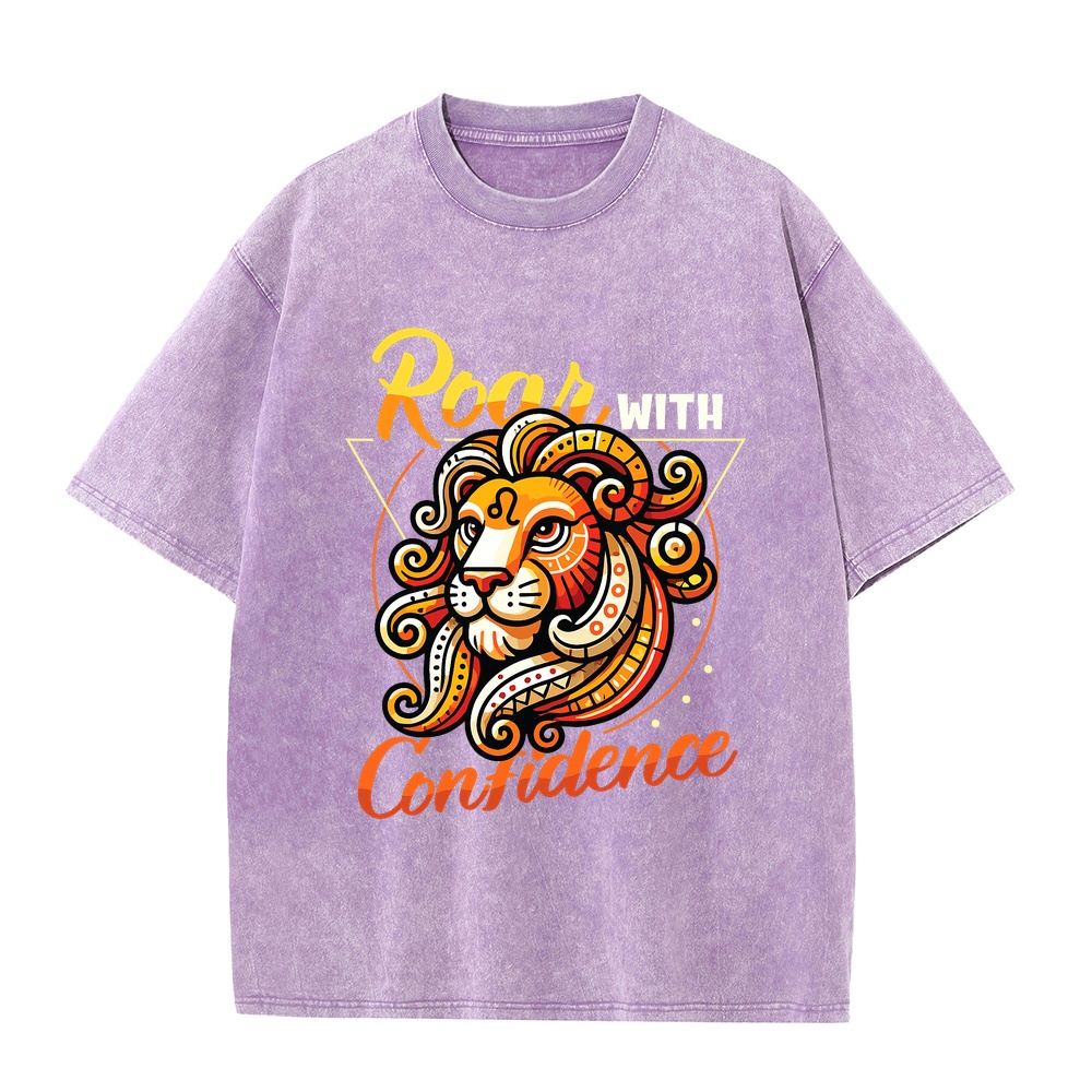 干支占星術レオサインプリント大人用ヘビーウェイトTシャツメン - Men'S Fashion Reviews のレビューと価格