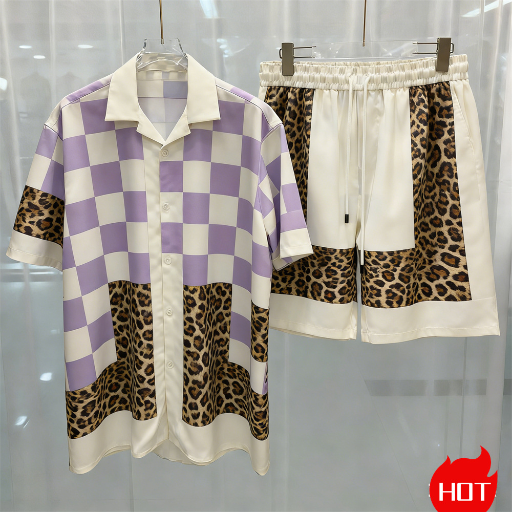 ファッション夏メンズシャツスーツシンプルなソリッドスリーブカ - Mens Fashion Suits のレビューと価格