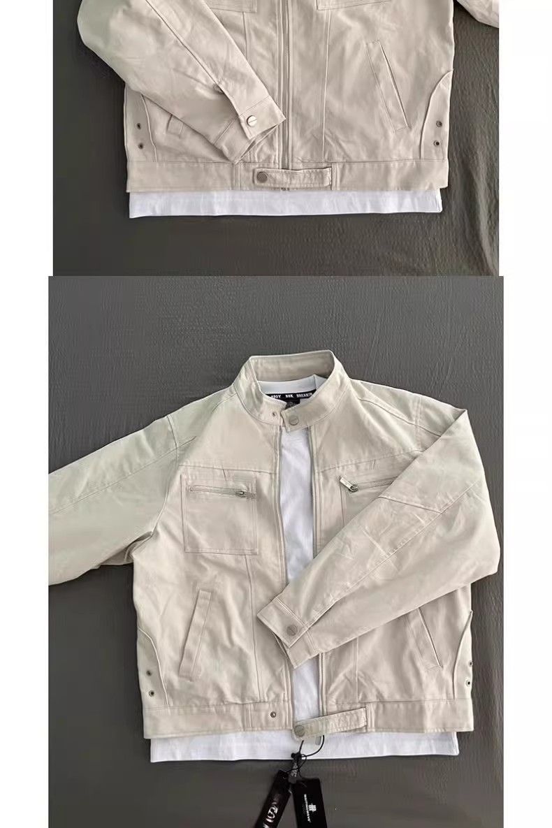ヴィンテージハリントンオールドコートメンズ春と秋のカップルソ - Harrington Jacket のレビューと価格