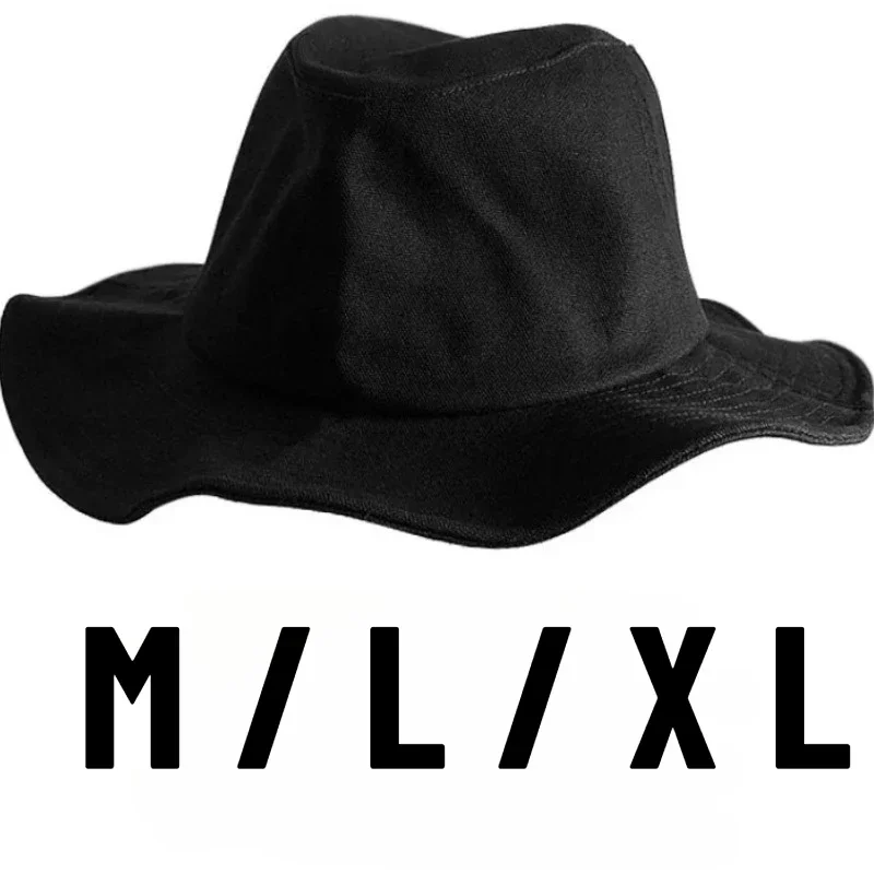 新しい日本人デザイナービッグヘッド 62 センチメートルバケ - Mens Fashion Bucket Hat のレビューと価格