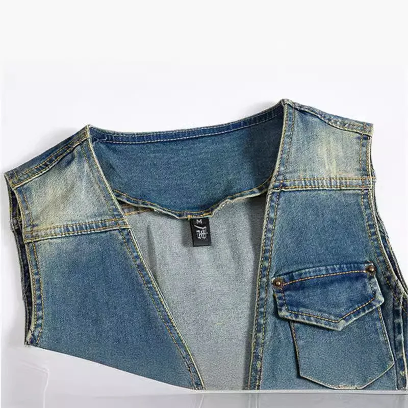 LIBIELIY 春秋の新ファッションメンズ V-nevk  - Men'S Fashion Vest With Jeans のレビューと価格
