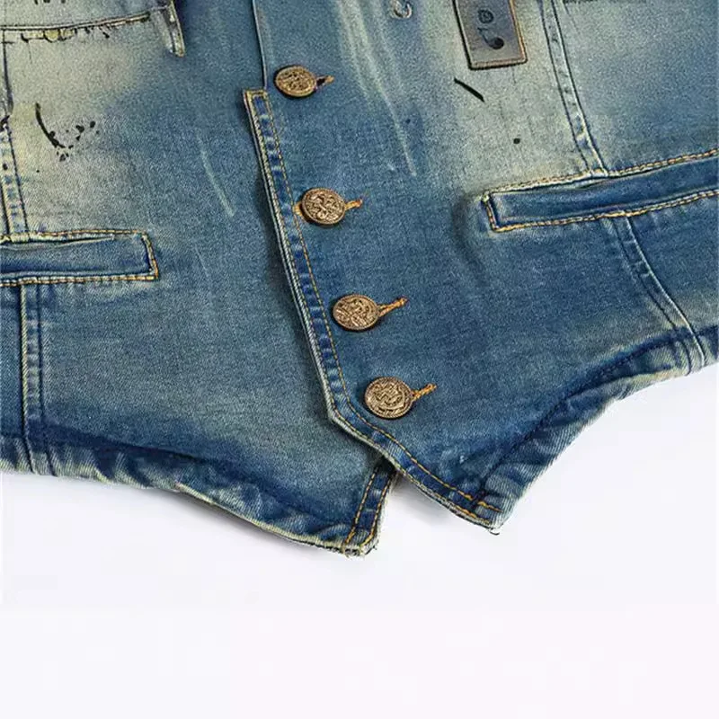 LIBIELIY 春秋の新ファッションメンズ V-nevk  - Men'S Fashion Vest With Jeans のレビューと価格