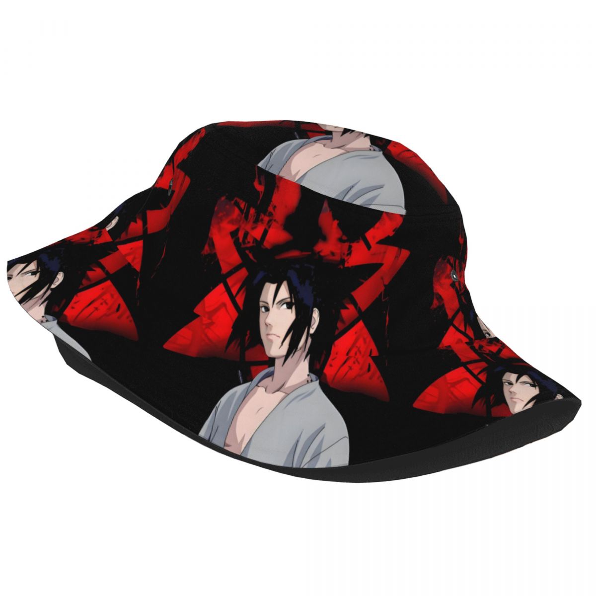 カスタムレトロN-NARUTO S-SASUKE漫画コミック - Mens Fashion Bucket Hat のレビューと価格