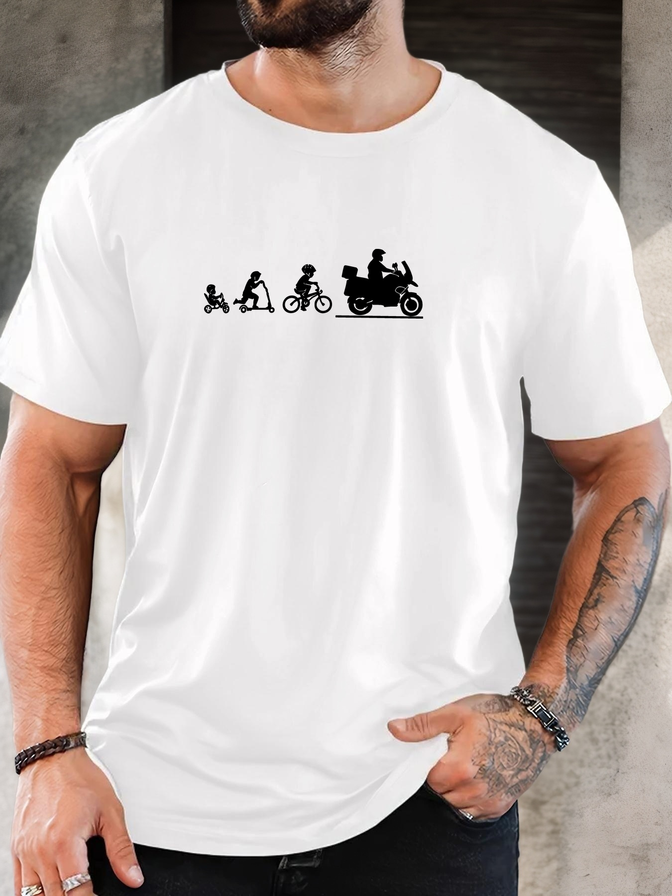 ファッションメンズブラックベーシックTシャツデリバリーマンラ - Men'S Fashion Evolution のレビューと価格