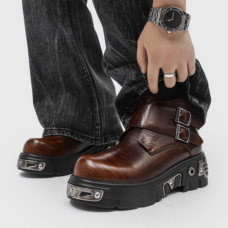 大きいサイズ メンズファッション パンク ゴス プラットフォ - Men'S Fashion For 45 Years Old のレビューと価格