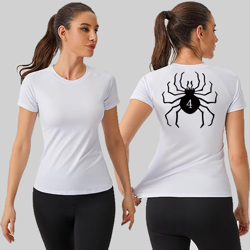 女性のグラフィックプリント圧縮シャツ,アスレチック半袖,ba - Compression Shirt Workout のレビューと価格