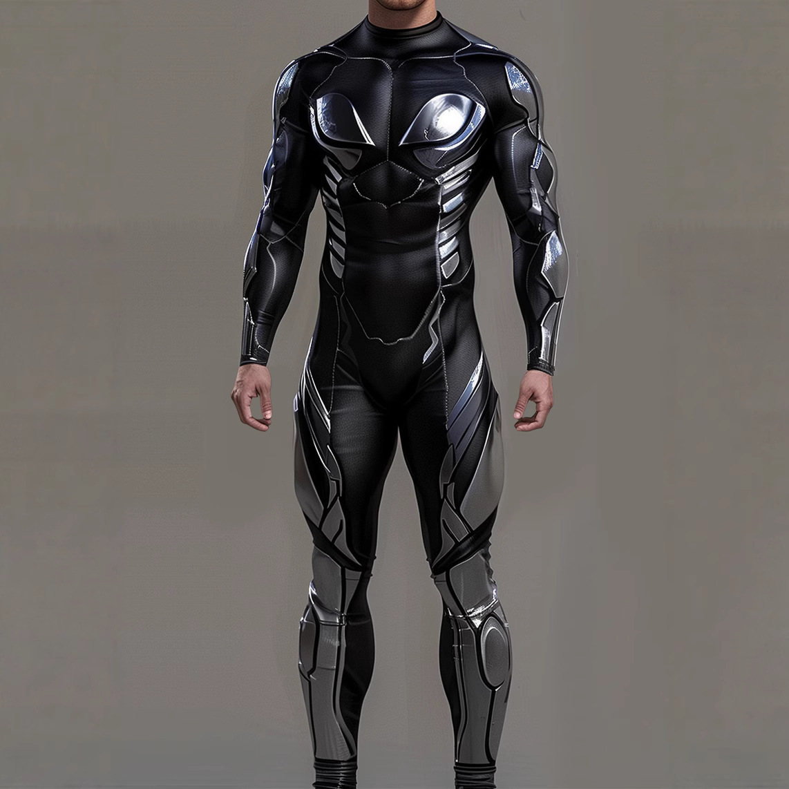 スチームパンクサイバーパンク未来的な機械鎧ジャンプスーツクー - Mens Fashion Jumpsuit のレビューと価格