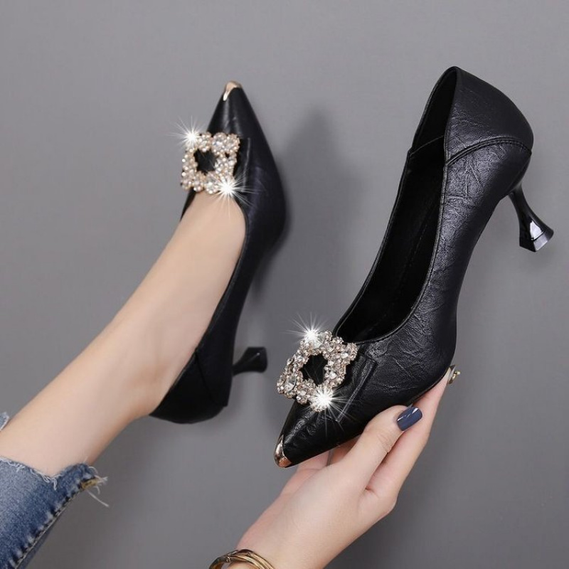 女性用セクシーハイヒール クラシックレディースパンプス 秋  - Mens Fashion Modern のレビューと価格