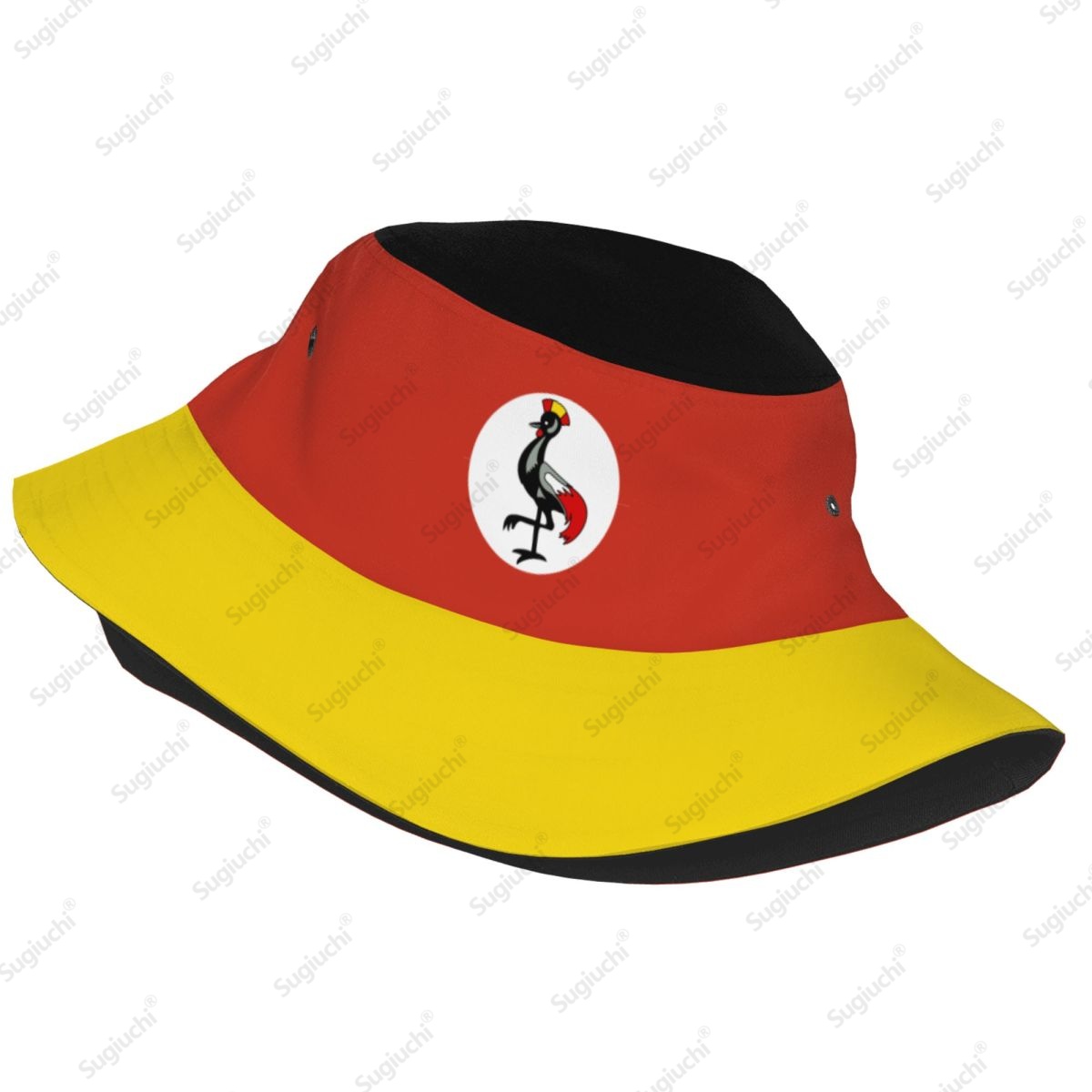 2025年ウガンダ3Dフラッグ メンズ レディース バケット - Mens Fashion Bucket Hat のレビューと価格